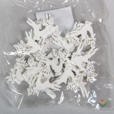  Szarvas ugró fa 3cm 30db-os dekorációs kellék