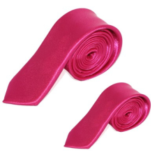 Szatén apa-fia nyakkendő szett - Pink nyakkendő