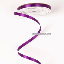  Szatén szalag 6 mm x 22.86 m - Sötét Ibolya szalag, masni