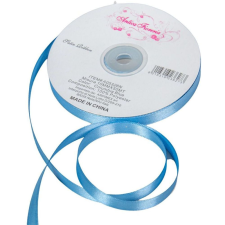  Szatén szalag columbia blue 10mmx50m dekorációs kellék