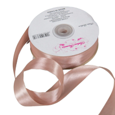  Szatén szalag Vanilia 25mmx50m dekorációs kellék