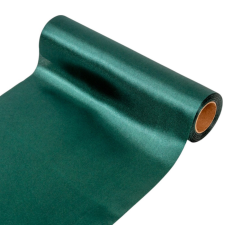  Szatén tekercs 194 smaragdzöld 23cm x10m dekorációs kellék
