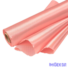  Szatén tekercs 23cm x 10m - Őszi rózsaszín dekorációs kellék
