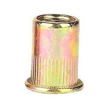  Szegecsanya, lapos fejű, kerek, sima M4x11 /2 Gvz. barkácsolás, csiszolás, rögzítés