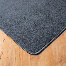 Szegett szőnyeg 70x200 cm – Sötétszürke egyszínű lakástextília