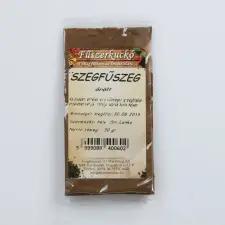  Szegfűszeg őrölt fűszer, 30g, Fűszerkuckó alapvető élelmiszer
