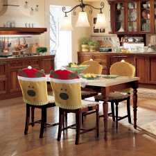  Székdekor - rénszarvas - 47 x 60 cm party kellék