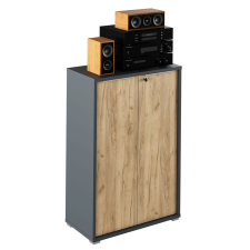  Szekrény , grafit/tölgyfa artisan, RIOMA NEW TYP 09 bútor