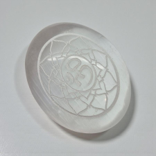  Szelenit szappankő om lótuszban faragással szappan