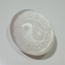  Szelenit szappankő yin yang faragással szappan