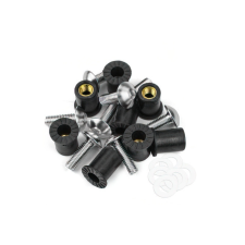  Szélvédőcsavar készlet ezüst M5x16mm 8 db. szélvédő spoiler