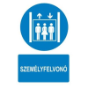  Személyfelvonó - műanyag, 160*240mm