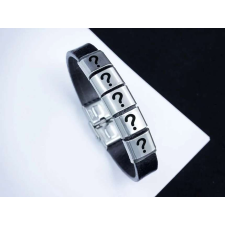  Személyre szabott 5 gravírozható medálos MoMents bőr karkötő karkötő