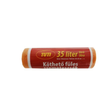 . Szemeteszsák, köthető füles, 35 l, 20 db, "Tuti" tisztító- és takarítószer, higiénia