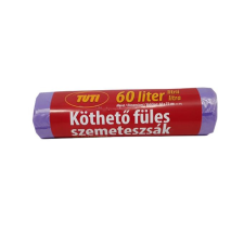  Szemeteszsák, köthető füles, 60 l, 16 db, "Tuti" tisztító- és takarítószer, higiénia