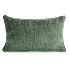 Szenil mintás párnahuzat Sötétzöld 30x50 cm lakástextília