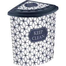 Szennyestartó Sarok Dekoros 43L – Többféle Minta Kék bútor