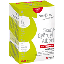  Szent-Györgyi Albert Multivitamin Night N Day tbl. 120x vitamin és táplálékkiegészítő