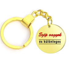 Szép vagyok és különleges kulcstartó, választható több formában és színben kulcstartó