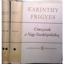 Szépirodalmi Könyvkiadó Címszavak a Nagy Enciklopédiához I-II. antikvárium - használt könyv