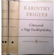 Szépirodalmi Könyvkiadó Címszavak a Nagy Enciklopédiához I-II. antikvárium - használt könyv