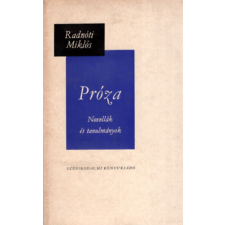 Szépirodalmi Könyvkiadó Próza (Novellák és tanulmányok) antikvárium - használt könyv