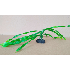 Szer-Ber Zöld hosszúszárú hínár akváriumi műnövény (20 cm) akvárium dekoráció