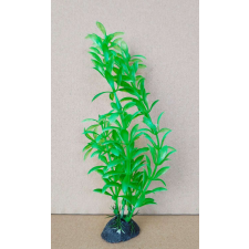 Szer-Ber Zöld leveles hínár akváriumi műnövény (20 cm) akvárium dekoráció