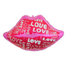 Szerelem Lips and Love fólia lufi 62 cm party kellék