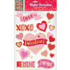 Szerelem Valentine's Day, Valentín Nap Ablak matrica 15 db-os