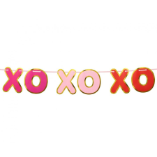 Szerelem XOXO felirat 200 cm party kellék