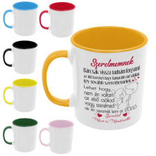  Szerelmemnek, Szeretlek most és mindörökké - Színes Bögre bögrék, csészék