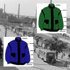  Szerelő dzseki, WTS Stúdió modell ZÖLD 44