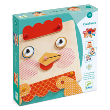  Szerelő játék - Tiki-taki arcocska - CreaFaces kreatív és készségfejlesztő