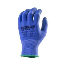  Szerelőkesztyű kék latex csb tenyérrel 7-es (1LACB07)