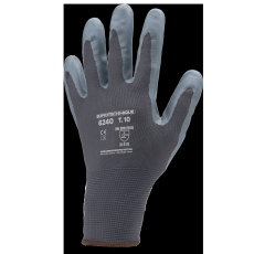  SZERELŐKESZTYŰ, SZÜRKE PA/TENYÉR HABOSÍTOTT NITRIL MÁRTOTT_8
