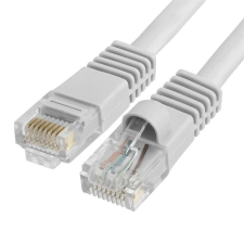  Szerelt patch kábel S/FTP Cat6A 0,5 m PVC SZÜRKE kábel és adapter