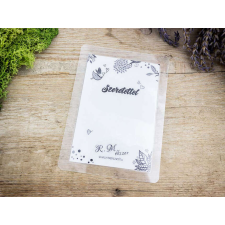 Szeretettel lila angyal medálos kulcstartó ajándéktárgy