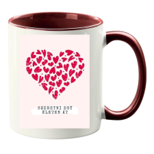  Szeretni egy életen át Bögre (másik oldalra fotó és felirat kérhető) bögrék, csészék