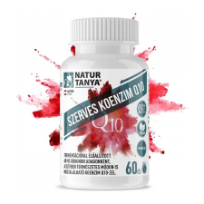  Szerves Koenzim Q10 - fermentált növényi CEQ10 (ubikinon) - 60 tabletta - Natur Tanya vitamin és táplálékkiegészítő