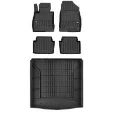  SZETT 3D gumiszőnyegek Mazda 3 3 Sedan 2013-2018 g autószőnyeg