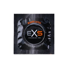 szexvital.hu EXS Black - latex óvszer - fekete (100 db) óvszer