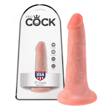 szexvital.hu King Cock 5 dildó (13 cm) - natúr műpénisz, dildó