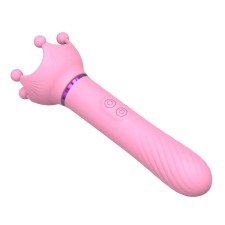 szexvital.hu Sunfo - akkus, vízálló forgó vibrátor (pink) vibrátorok