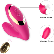 szexvital.hu Tracy's Dog OG Pro2 - rádiós, vízálló 2in1 vibrátor (pink) vibrátorok