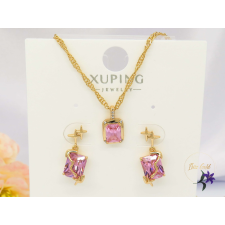  Szibil antiallergén szett nyaklánc fülbevaló, együtt vásárlása estén olcsóbb-18K nyaklánc