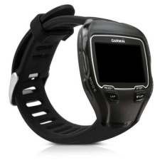 Szíj Garmin Forerunner 910XT-hez, Kwmobile, Fekete, Szilikon, 43055.01 okosóra kellék
