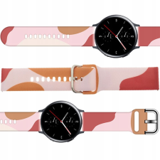 Szíjas Camo Szilikon Szíves Karkötő Samsung Galaxy Órához 46Mm okosóra kellék