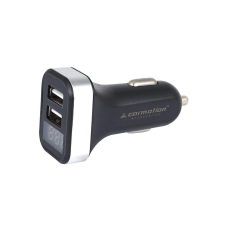 Sziklai Feszültségmérő + dupla USB töltő autós kellék