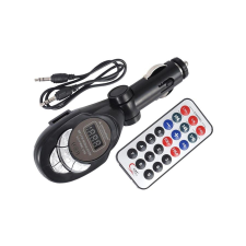 Sziklai FM transzmitter, MP3, LCD, SD/MMC autós kellék
